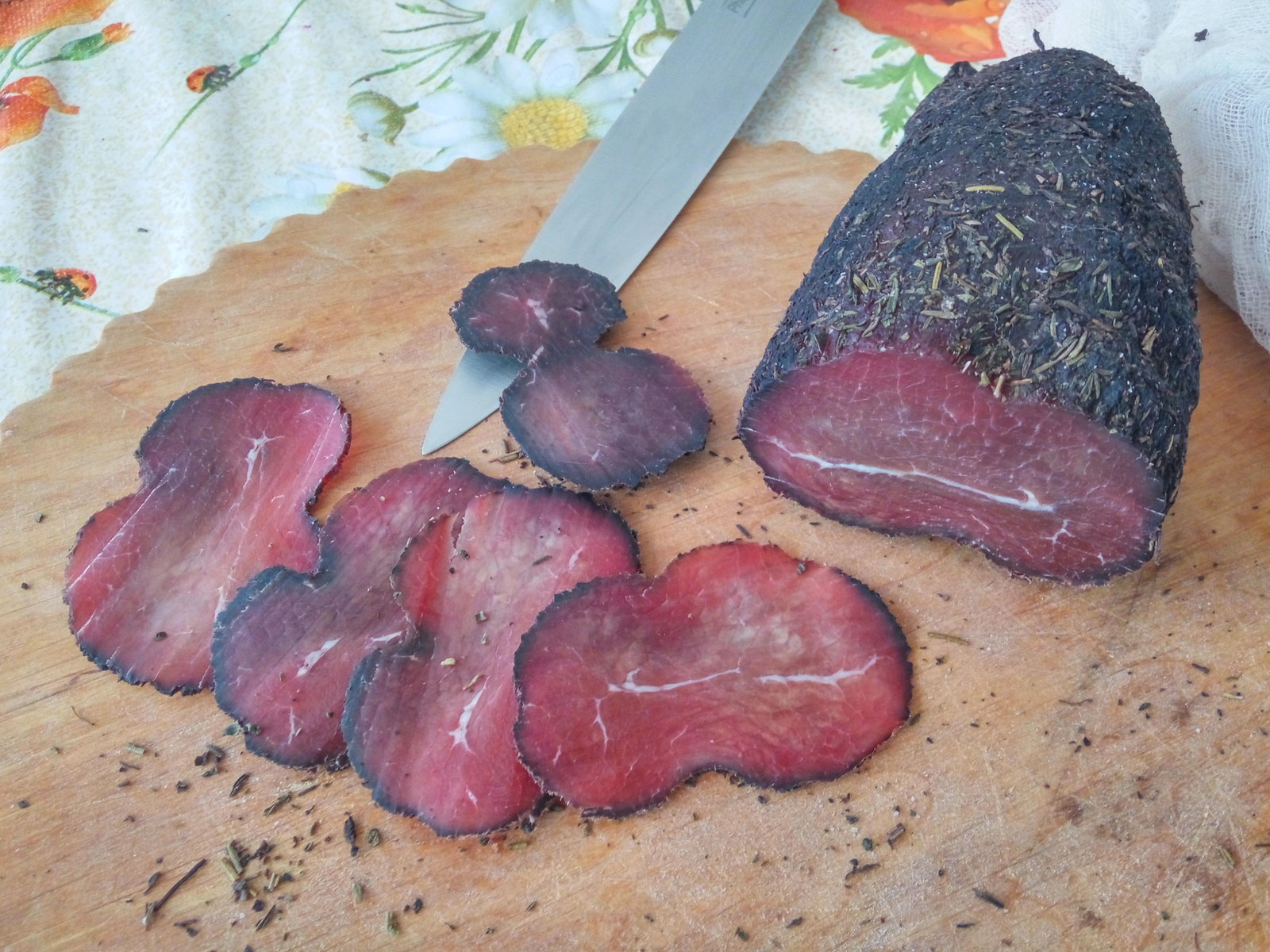 Bresaola. I'm doing! - My, Meat, Yummy, I share, Longpost, Cooking, Hello reading tags, Food