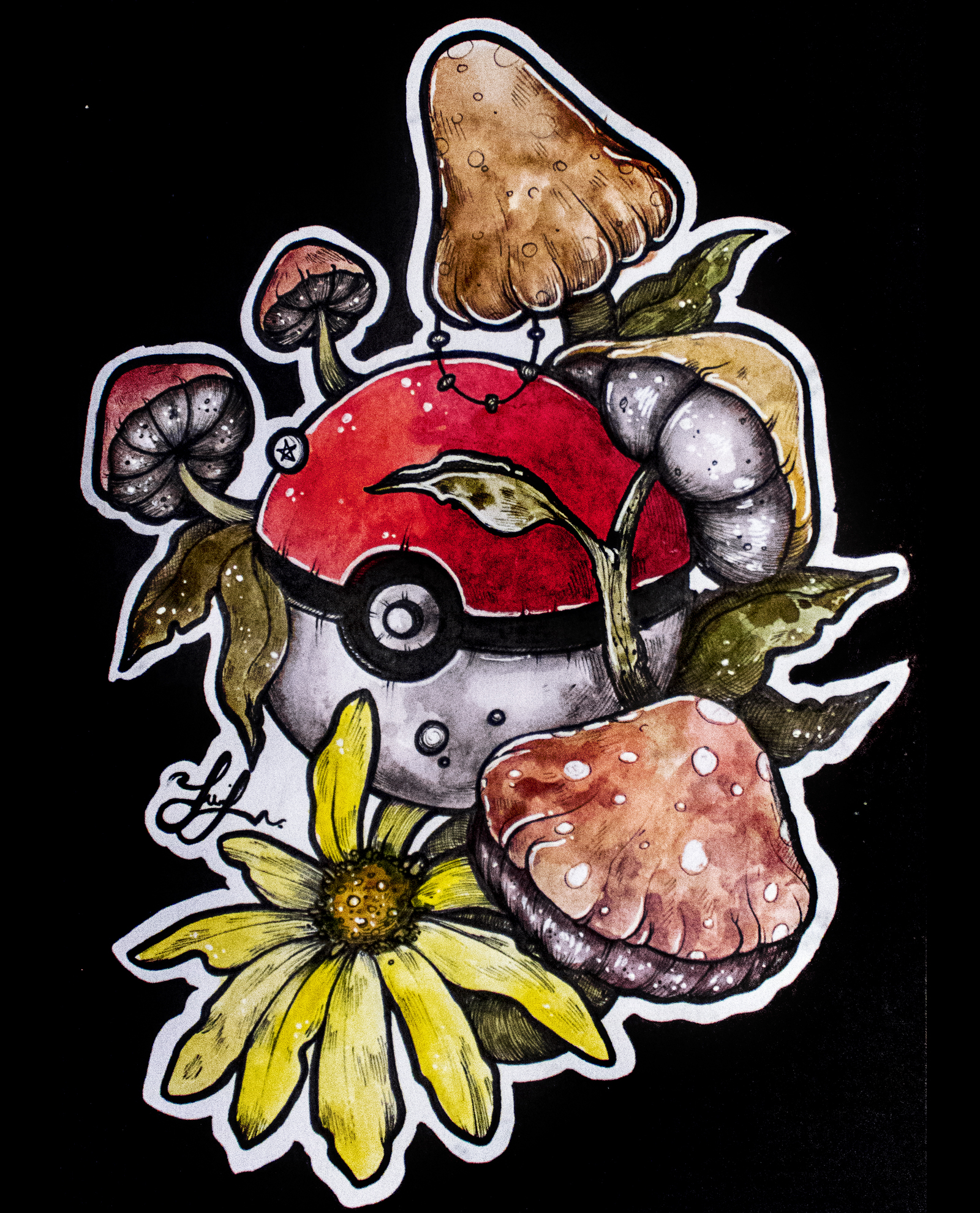 Gorchart - My, Drawing, Creation, Illustrations, Art, Rat, , Pokemon, Watercolor, Longpost