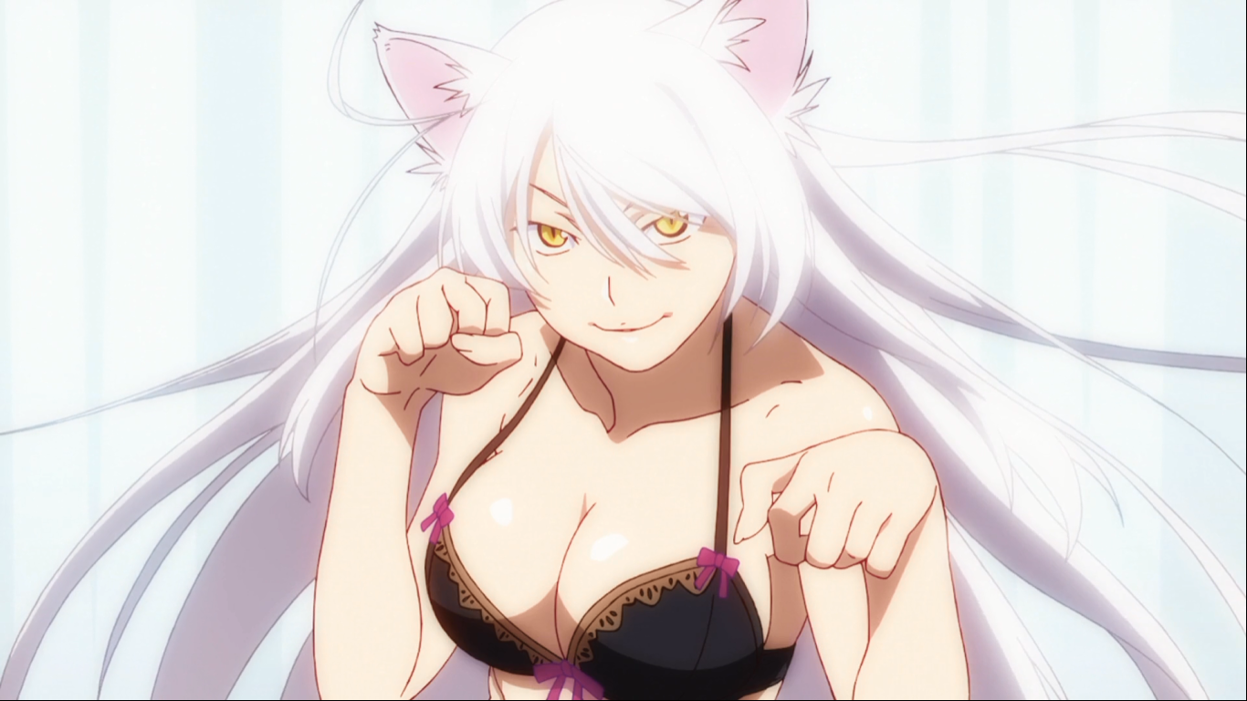 Monster Stories / Monogatari - NSFW, Art, Anime, Screenshot, Monster Stories, Monogatari series, Nekomonogatari