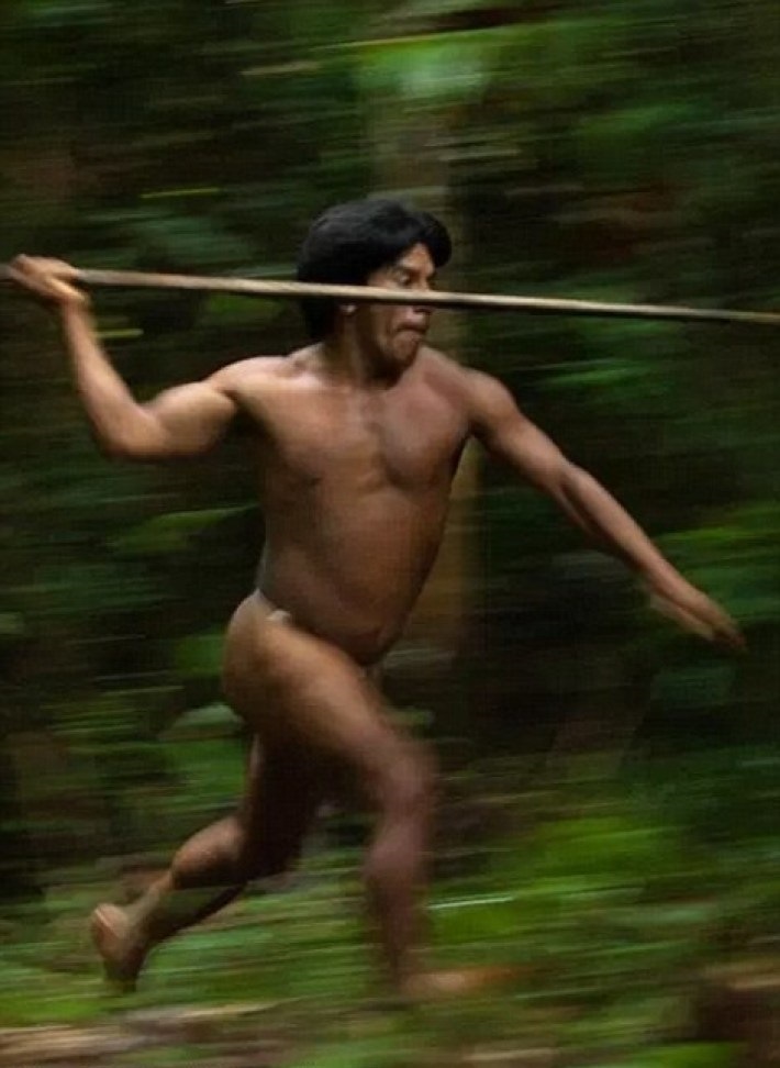 The photographer spent 12 days with the savages from the Amazonian tribe. His shots are shocking... - Guarani, Peekaboo, Longpost