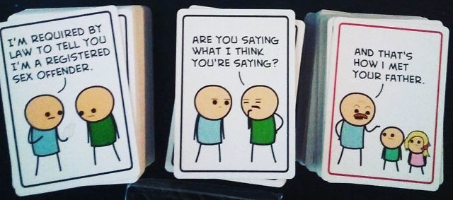 Joking Hazard: печать на типографии. - Cyanide and Happiness, Joking Hazard, Карточная игра, Настольные игры, Своими руками, Длиннопост