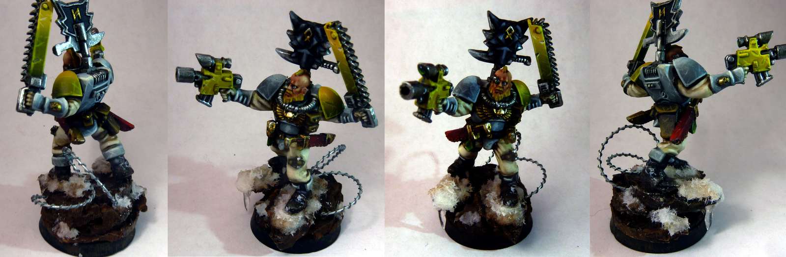 Space Wolves Scouts - My, Space wolves, Adeptus Astartes, Miniature, Space Marine, Longpost