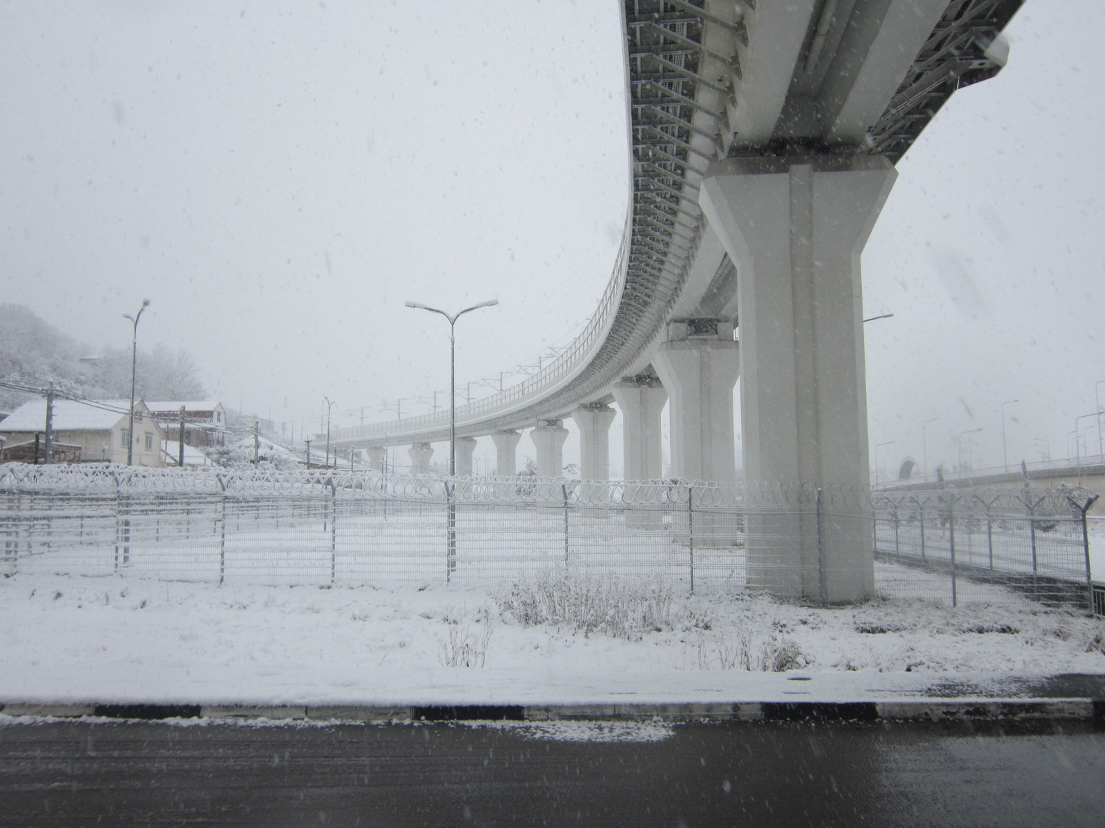 Today in Sochi (Adler district) - My, Sochi, Adler, Snow, Longpost