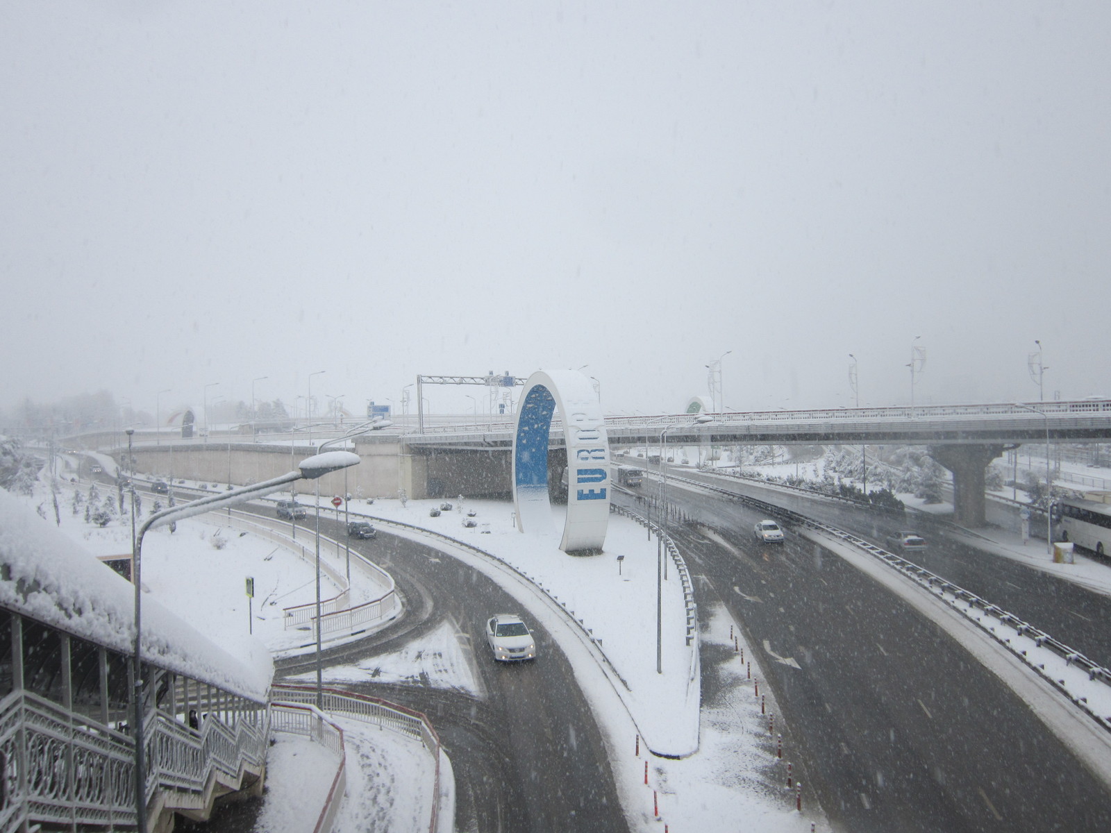 Today in Sochi (Adler district) - My, Sochi, Adler, Snow, Longpost