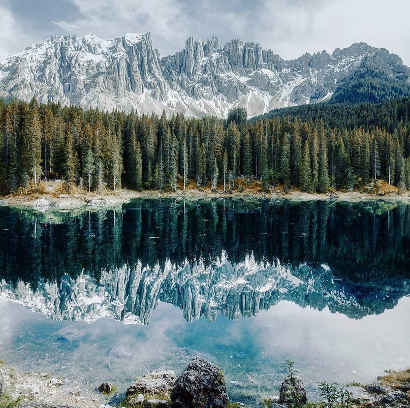 Lake Carezza - Nature, beauty, beauty of nature, Lake