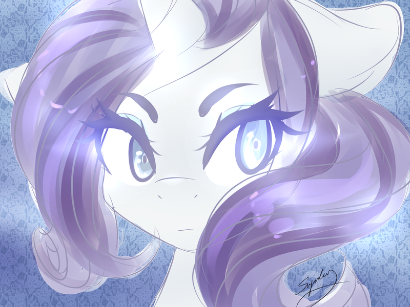 Young and beautiful - My little pony, PonyArt, Princess cadance, Rarity, Harpy