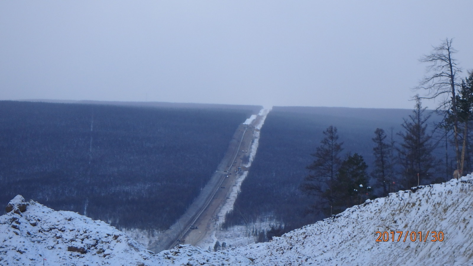 Gas pipeline Power of Siberia - My, Gas pipeline, Siberia