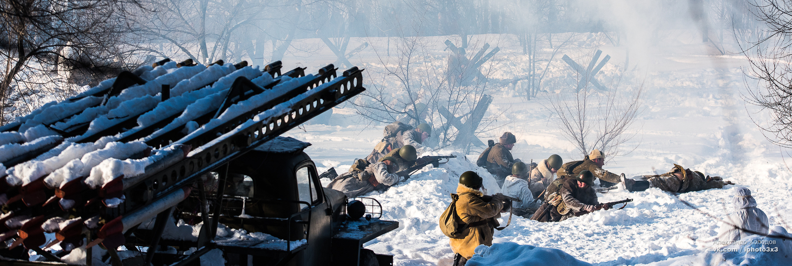 Military-historical reconstruction in honor of the day of the liberation of Voronezh - My, Historical reconstruction, Reconstruction, Voronezh, , Photo, Longpost, Nikon