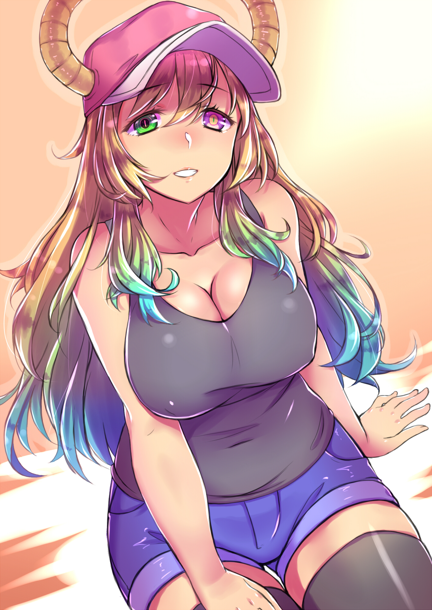 Big Serpent - Аниме, Anime Art, Kobayashi-San chi no maidragon, Tiha, Lucoa