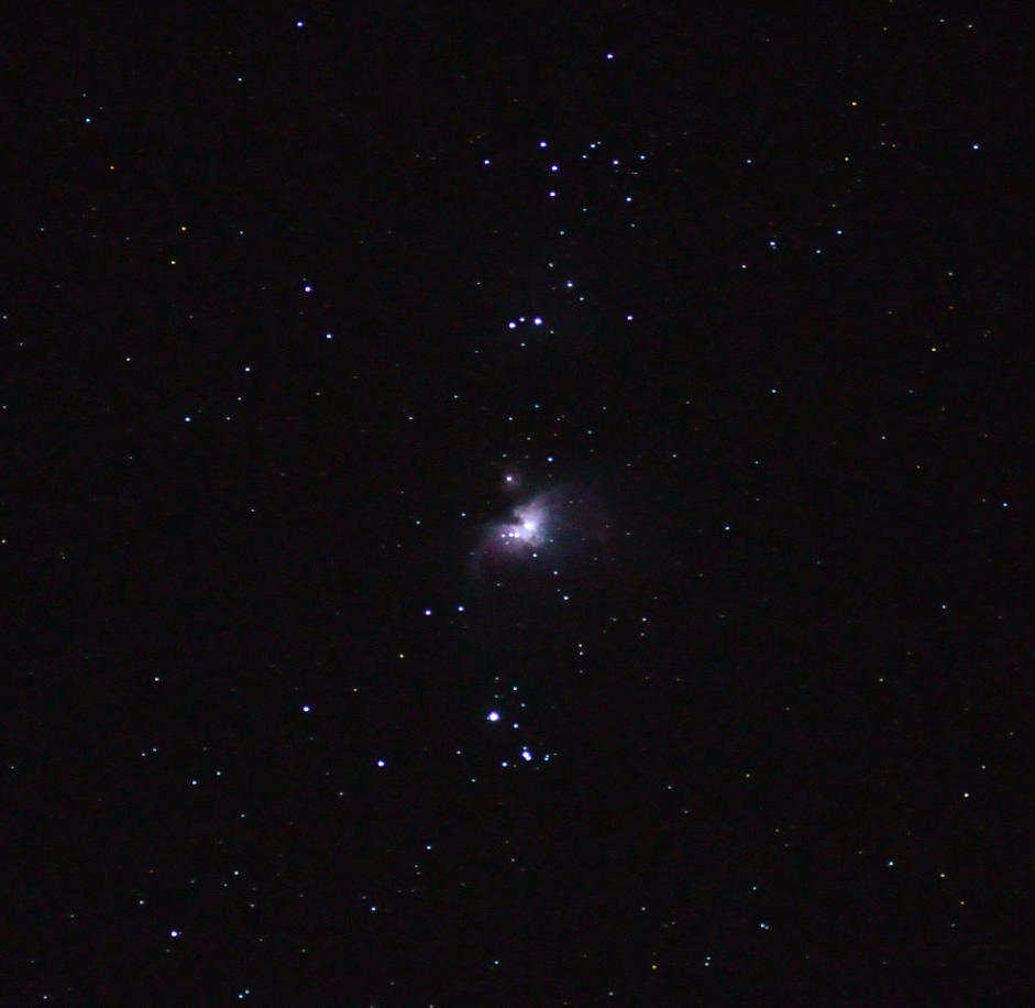 DIY astrophoto - My, Astrophoto, Orion nebula, Space, Sky, Longpost