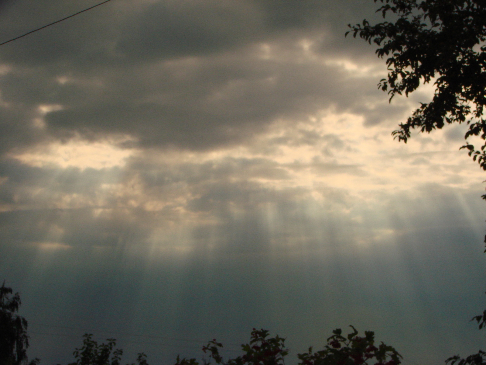 Just nature - My, Nature, Omsk, Omsk region, Sky, The sun