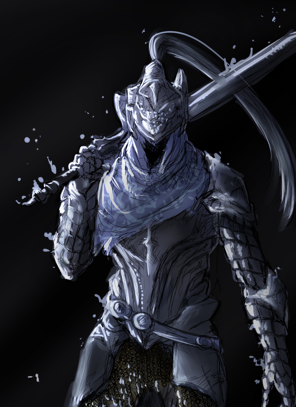 Меч арториаса dark souls 1. Сэр Арториас. Арториас Dark Souls. Dark Souls artorias Art. Арториас Путник бездны арт.