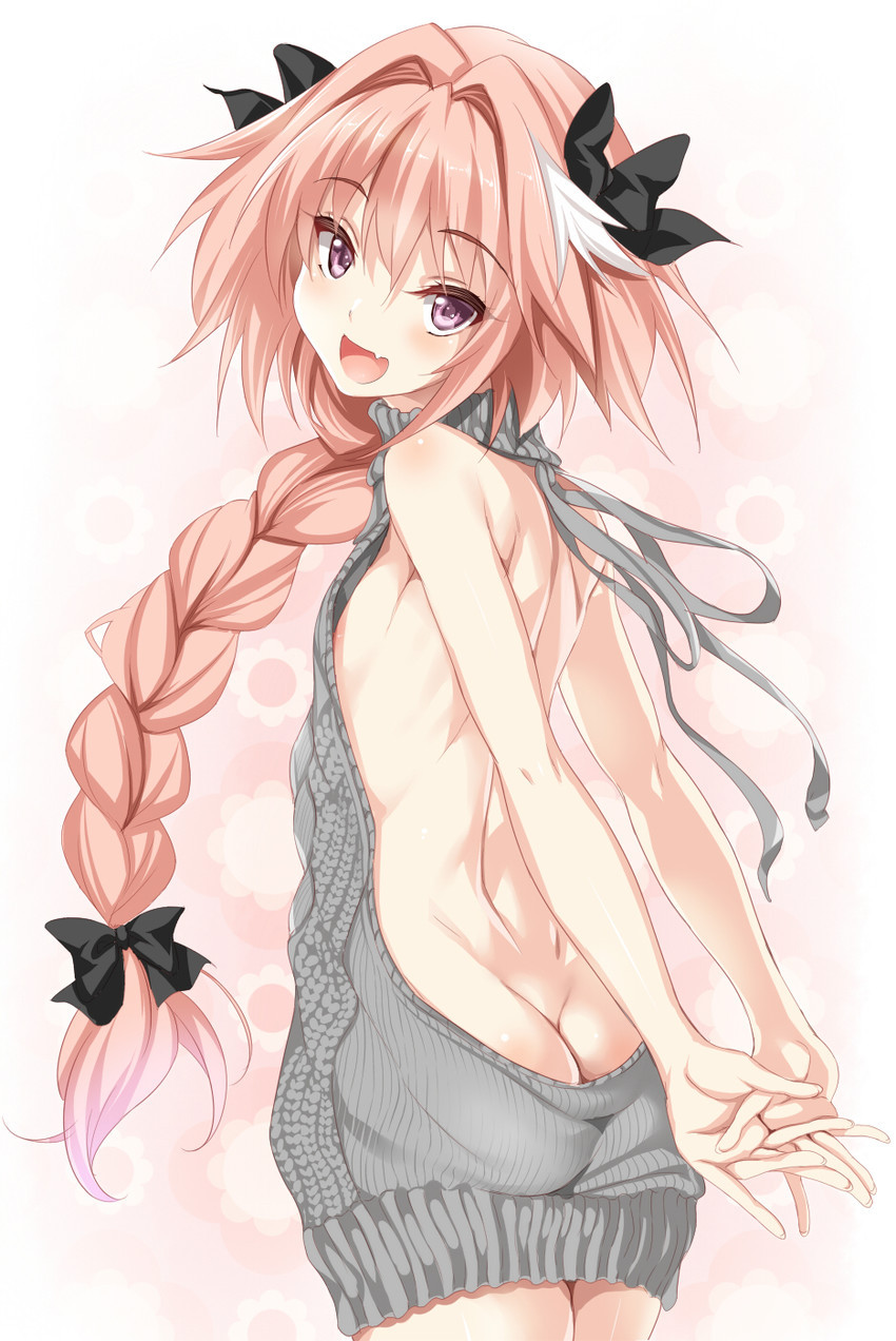 Ещё немного мэйнстримных свитеров - NSFW, Аниме, Anime Art, Fate, Virgin killer sweater, Длиннопост