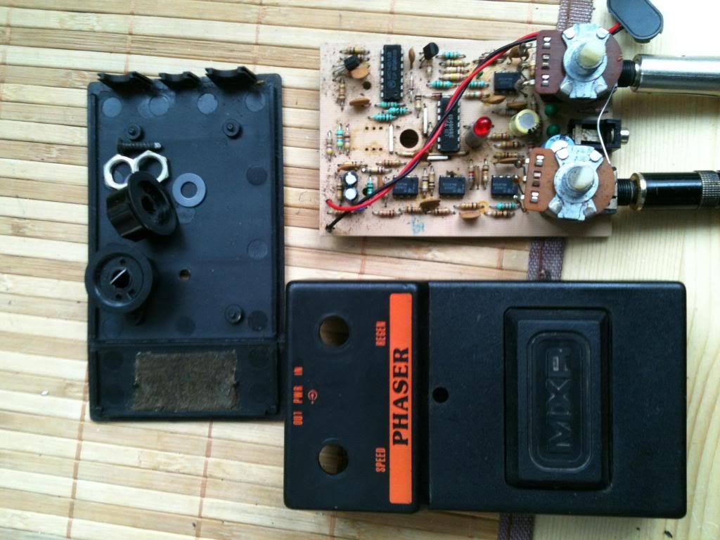 My pedalshop or musical soldering hobby. Repair MXR Phase90 2knob - M161 - My, Pedalshop, Soldering, Repair of equipment, , Longpost