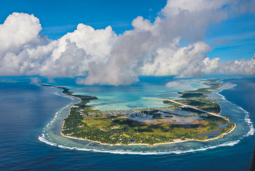 The leader of the monarchists creates an alternative Russia in the Pacific Ocean) - Kiribati, Russia