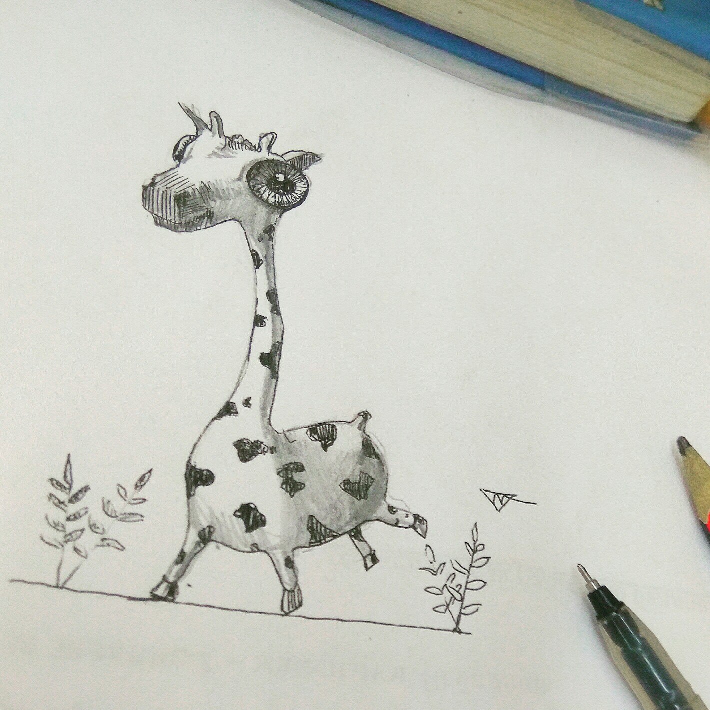 Little animals - My, Drawing, Creation, Mikolart