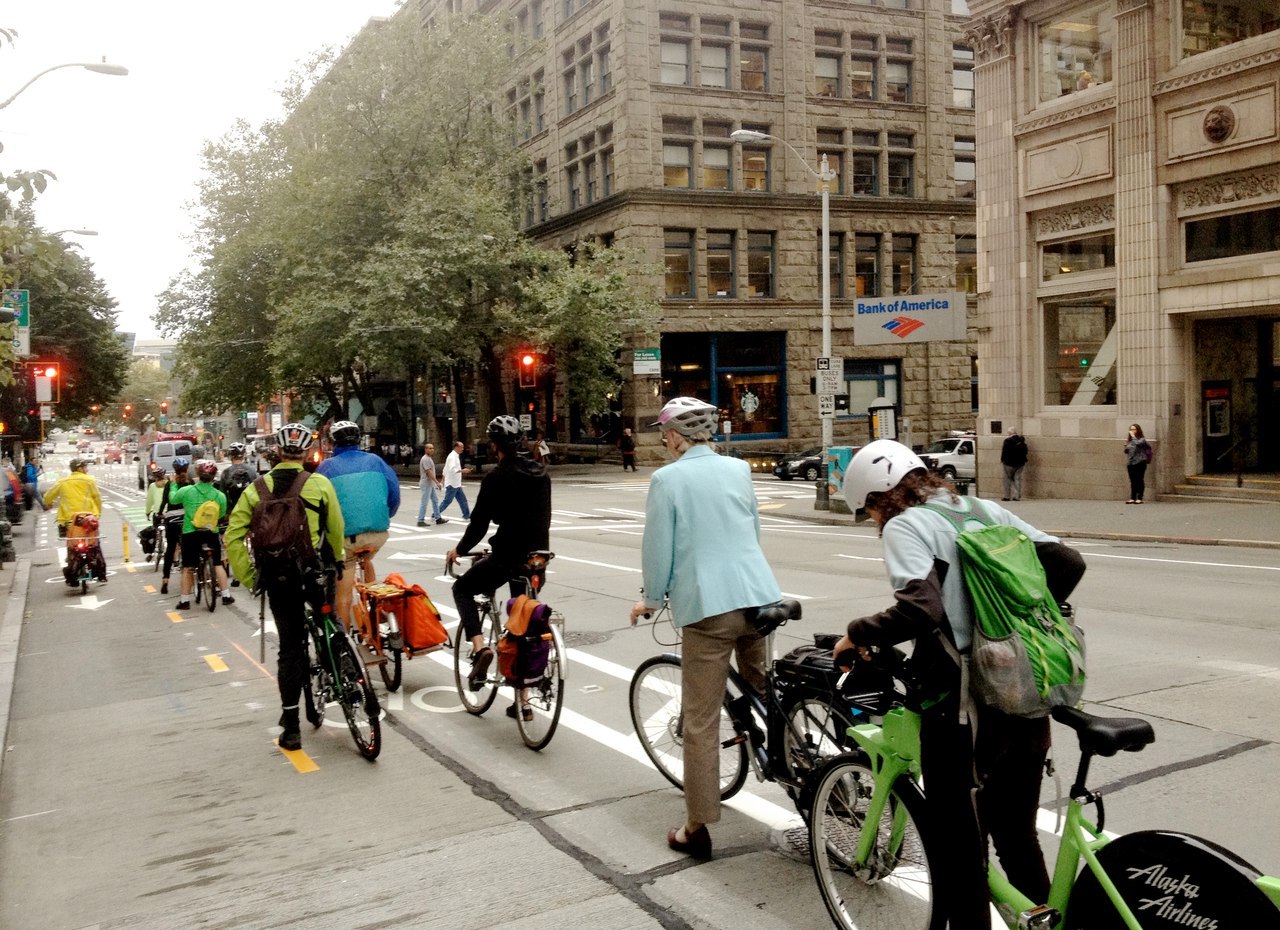 Bicycle hit - A bike, Bike rental, Ecosphere, USA, Longpost, Ecology, Seattle