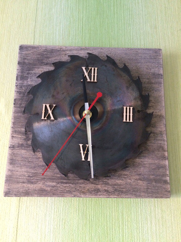 clock - Design, With your own hands, Clock, Tree, Interior, Longpost