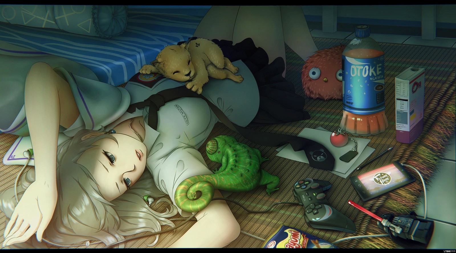 Gamer girl - Art, Girls, gamer girl, 