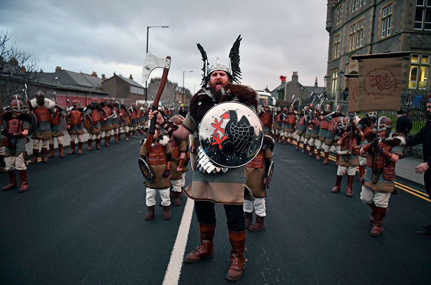 Epic photos from the Viking Festival in Scotland - Longpost, The photo, Викинги, Scotland, Ragnarok, 