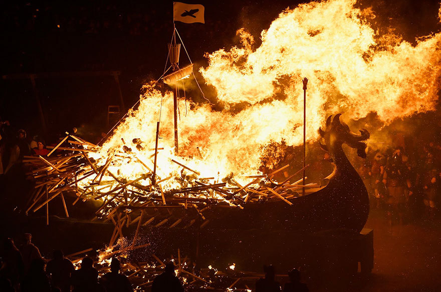 Epic photos from the Viking Festival in Scotland - Longpost, The photo, Викинги, Scotland, Ragnarok, 