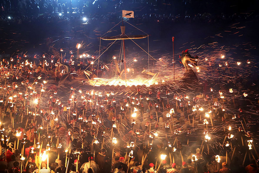 Epic photos from the Viking Festival in Scotland - Longpost, The photo, Викинги, Scotland, Ragnarok, 