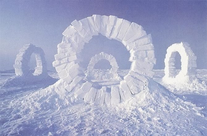 snow portals - Snow, Ice, Gates, Parallel universe