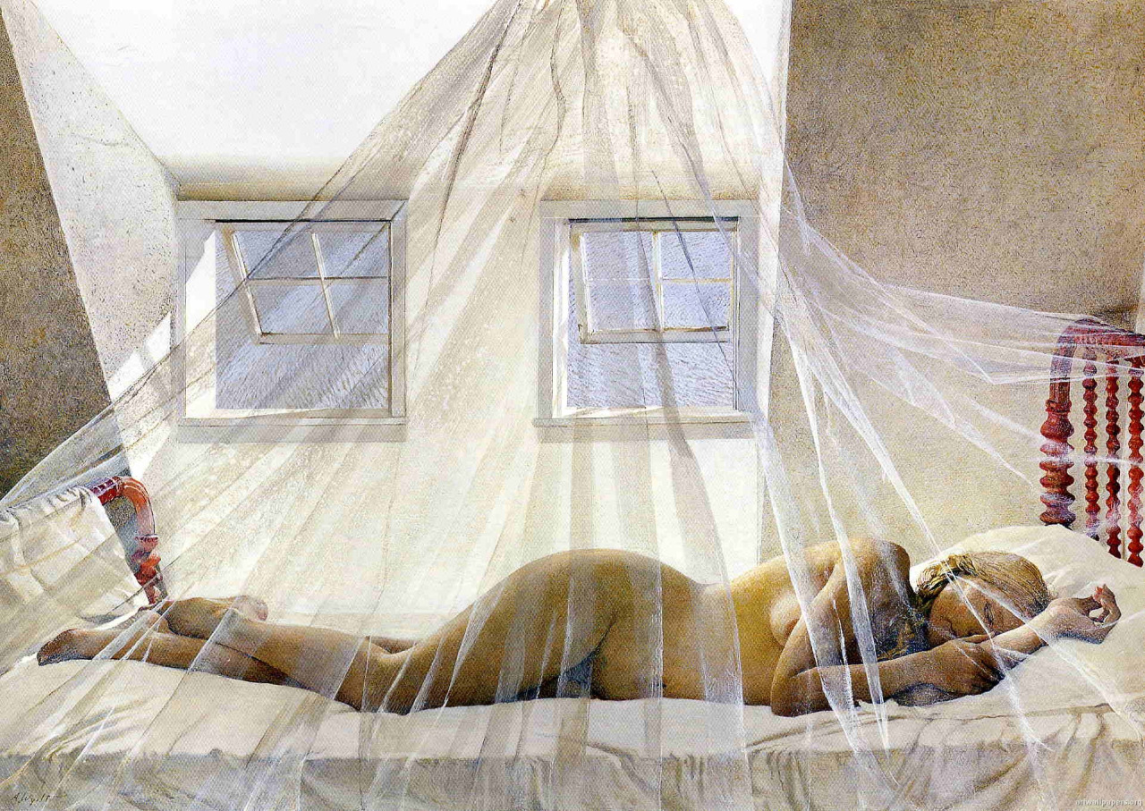 Andrew Wyeth - fantasy, 1980. - NSFW, Andrew Wyeth, Art