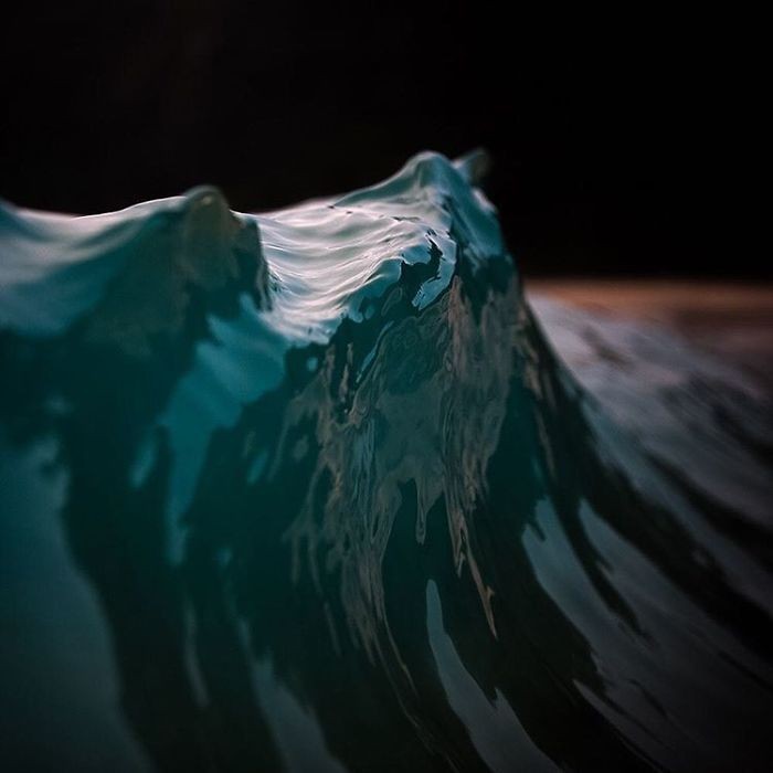 The sea is like mountains. - Modern Art, The photo, Wave, Longpost