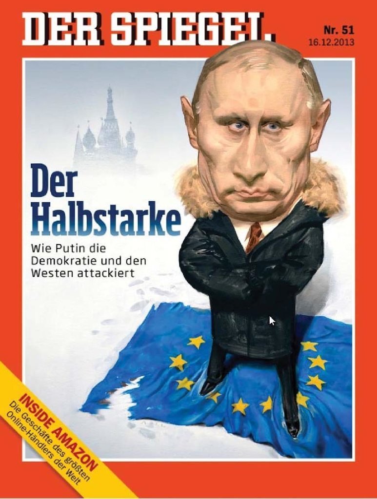 How quickly enemies change - Donald Trump, Germany, USA, Politics, Cover, Der Spiegel, Vladimir Putin, Russia, Longpost