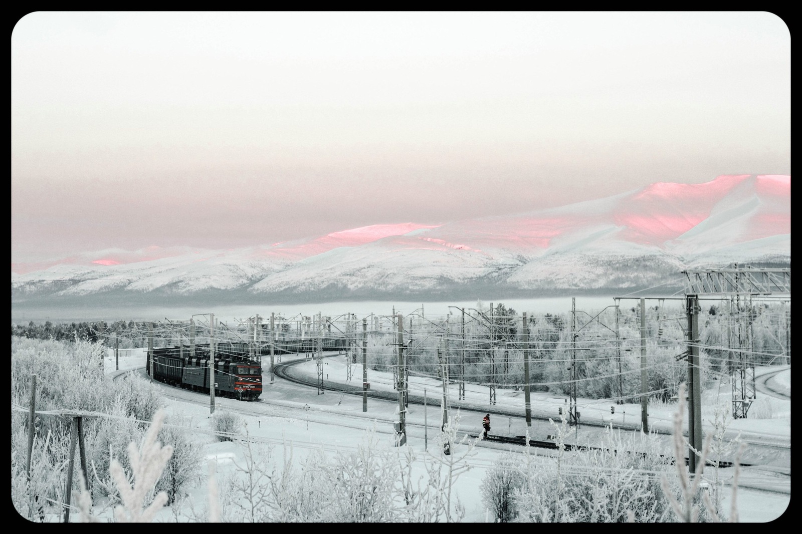 Snowy Khibiny - Not mine, The mountains, Khibiny, Kirovsk Murmansk Oblast, Shambala