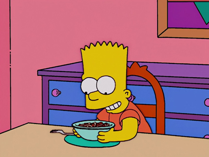 The Simpsons Season 14 Episode 8 - The Simpsons, Bart Simpson, Marge Simpson, Serials, Longpost, Storyboard, Maggie Simpson, Fan, Stuffing, , Food, Spaghetti, Kitchen