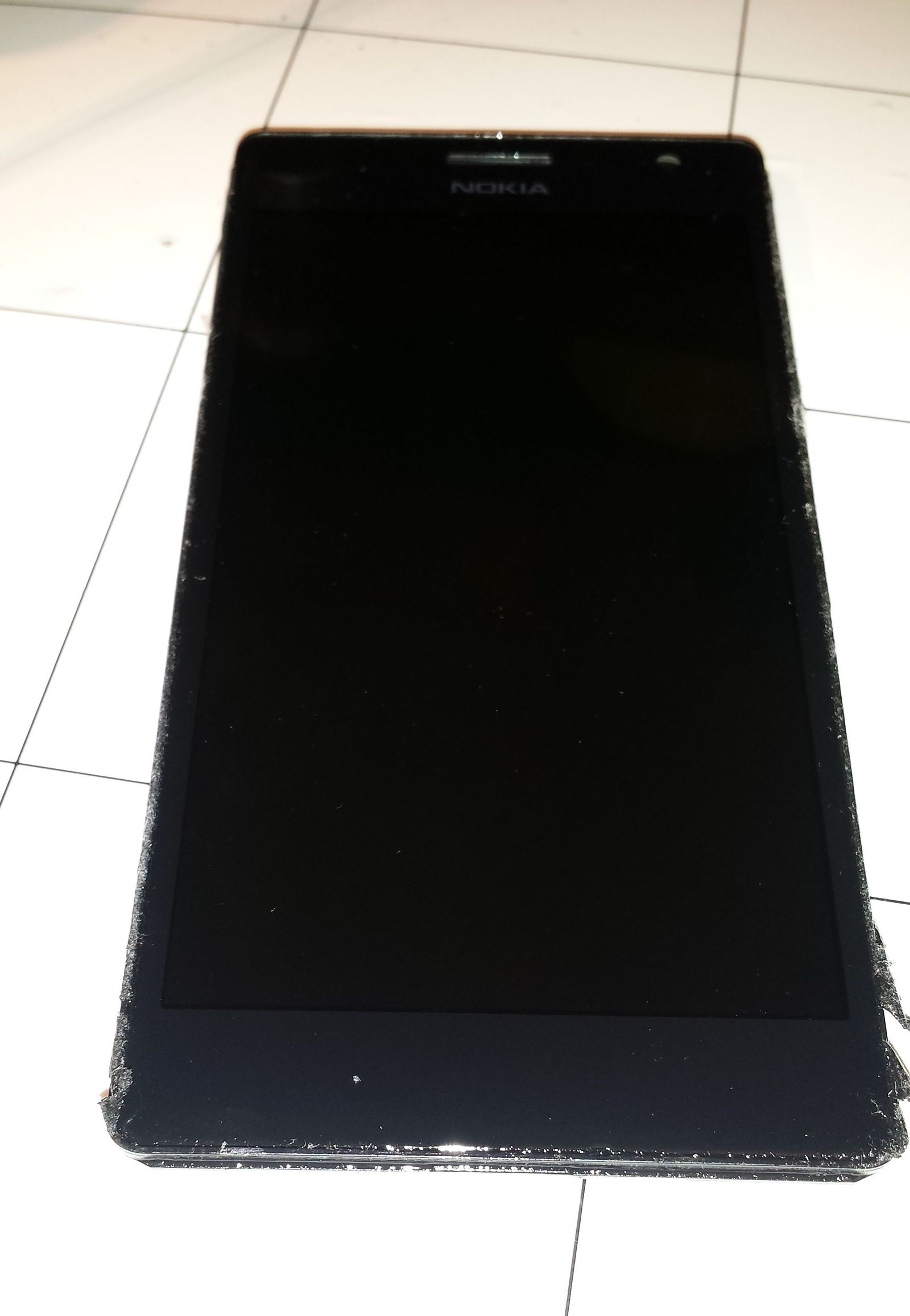 Lumia 735 glass plywood. - My, Ремонт телефона, Glass replacement, Hobby, Saint Petersburg, Longpost