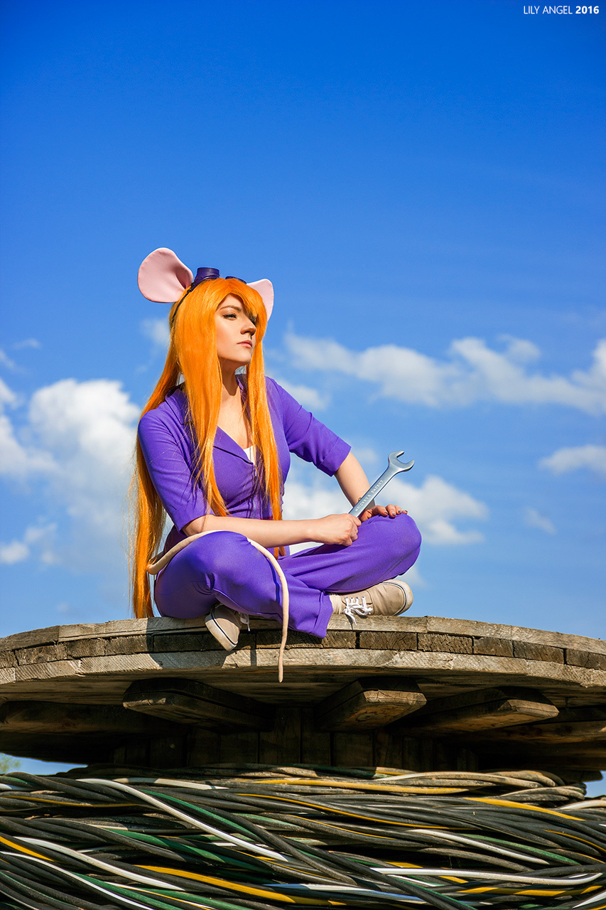 Cosplay Gadgets - My, Chip and Dale, Cosplay, Girls, Video, Longpost, Gadget hackwrench