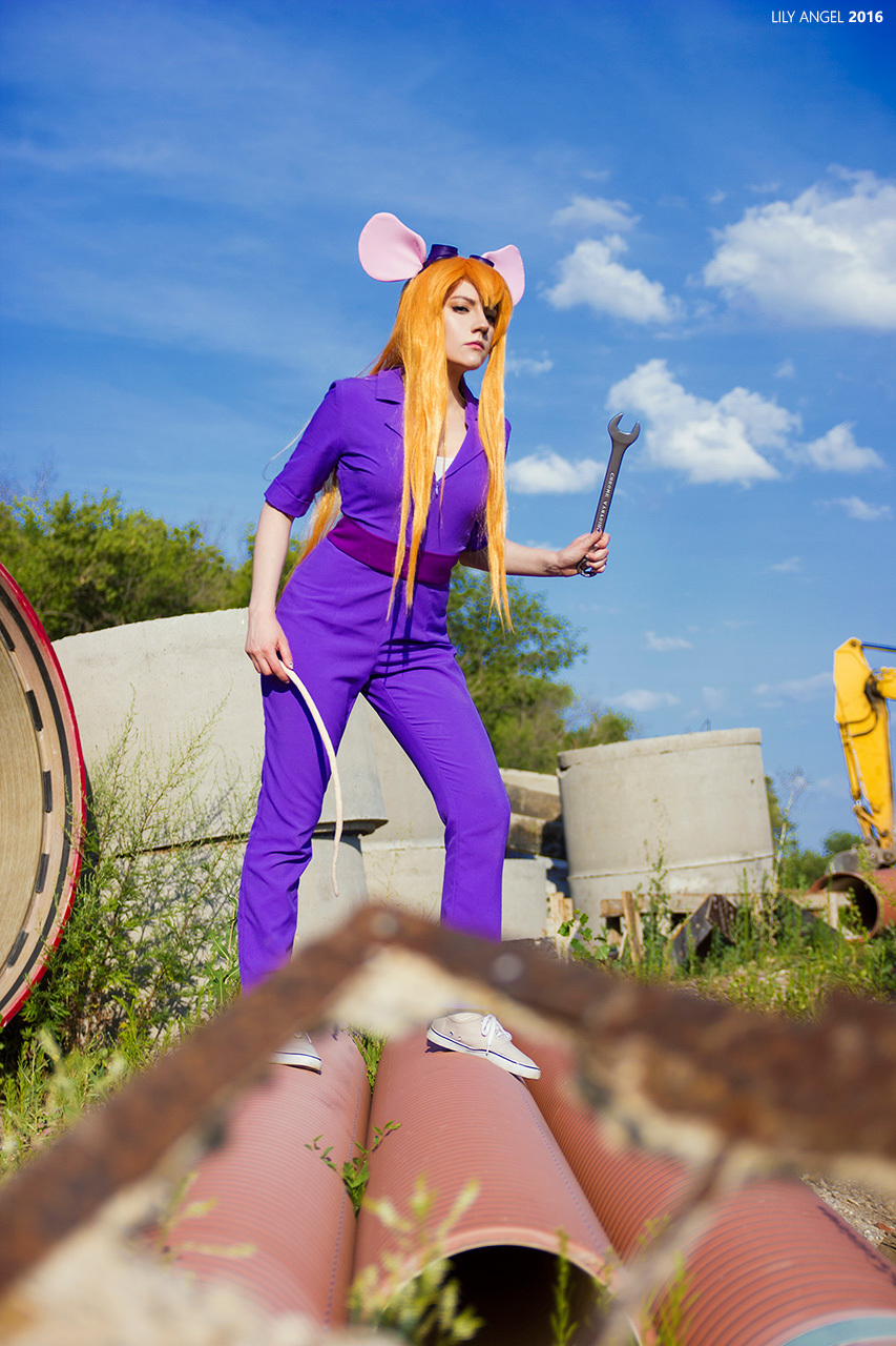 Cosplay Gadgets - My, Chip and Dale, Cosplay, Girls, Video, Longpost, Gadget hackwrench