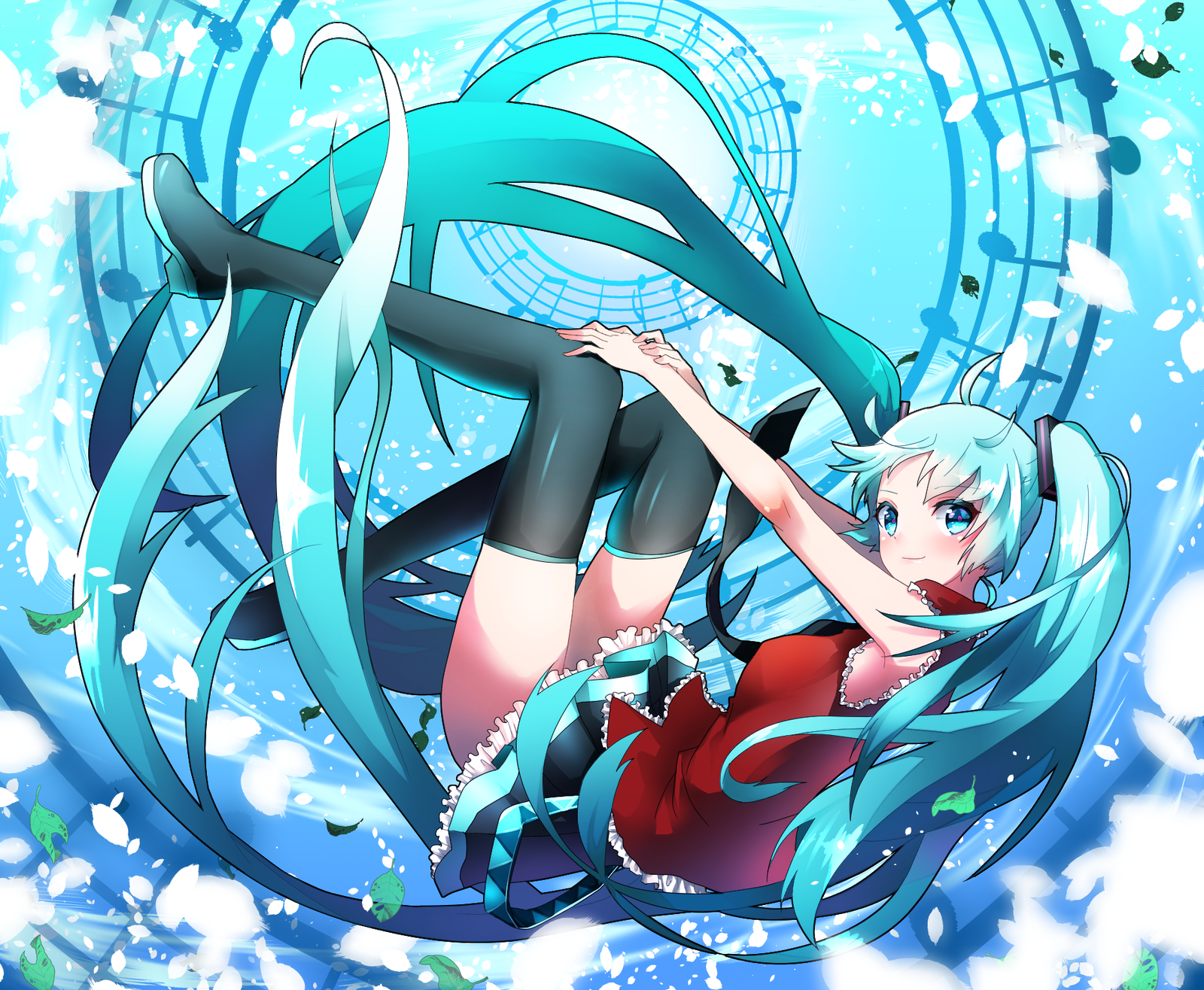 Hatsune Miku - Anime, Vocaloid, Hatsune Miku, Anime art, Longpost