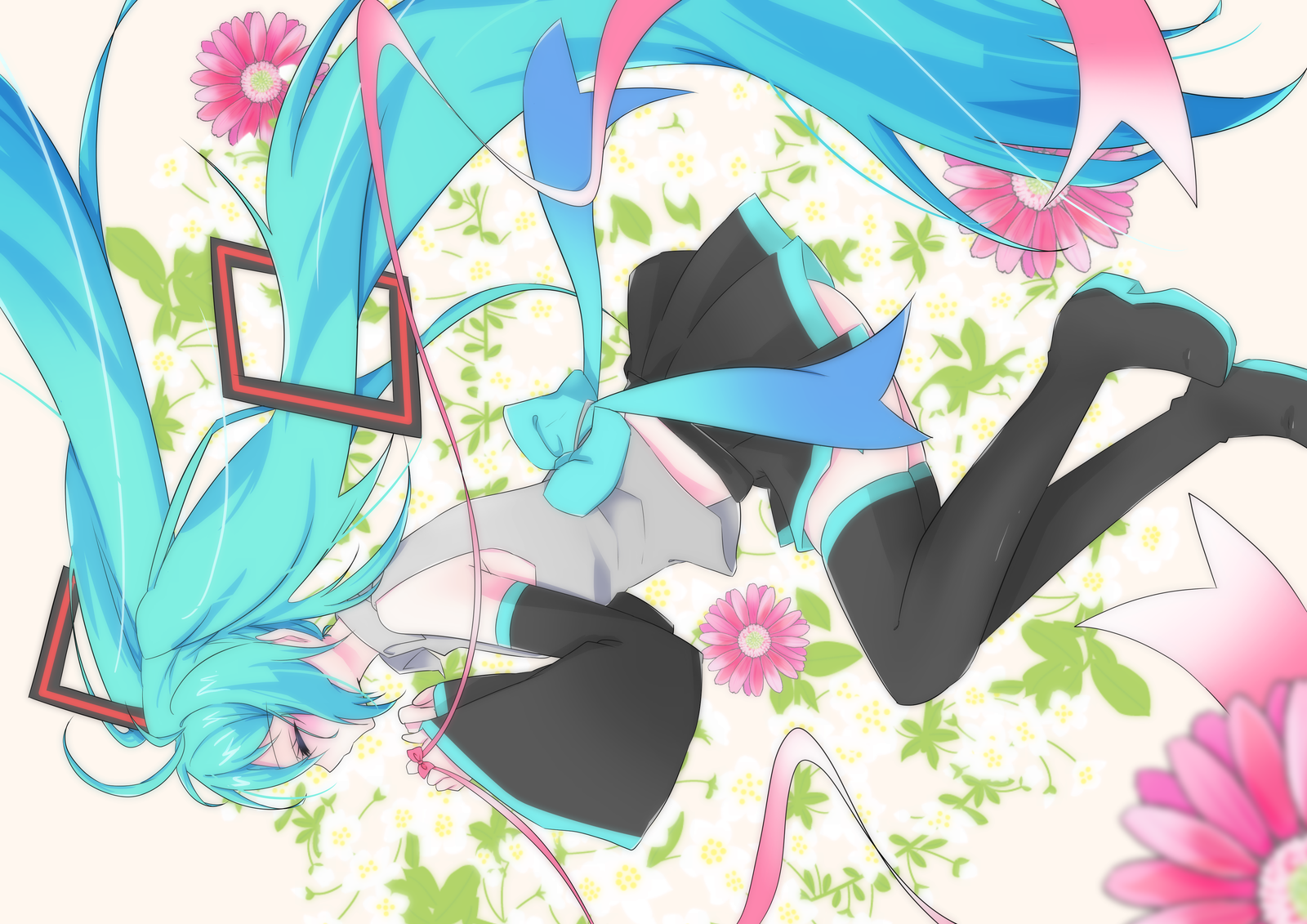 Hatsune Miku - Anime, Vocaloid, Hatsune Miku, Anime art, Longpost