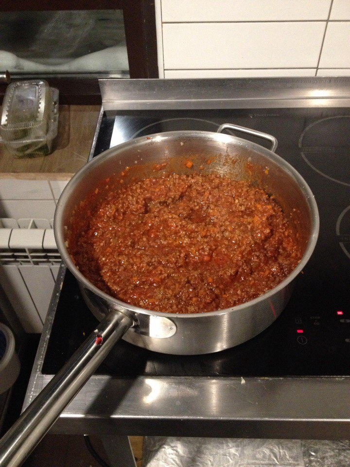 Rag alla Bolognese - My, Bolognese, Cook's diary, Recipe, Kitchen, Yummy, Longpost, Cooking, Food