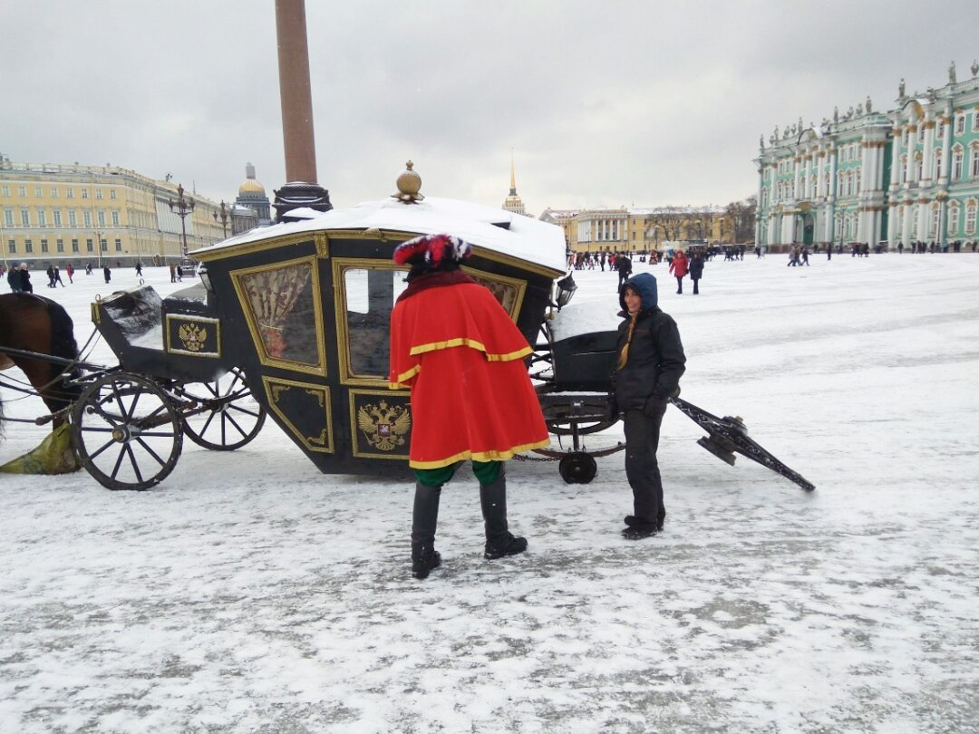 ДТП на Дворцовой площади в Петербурге! | Пикабу