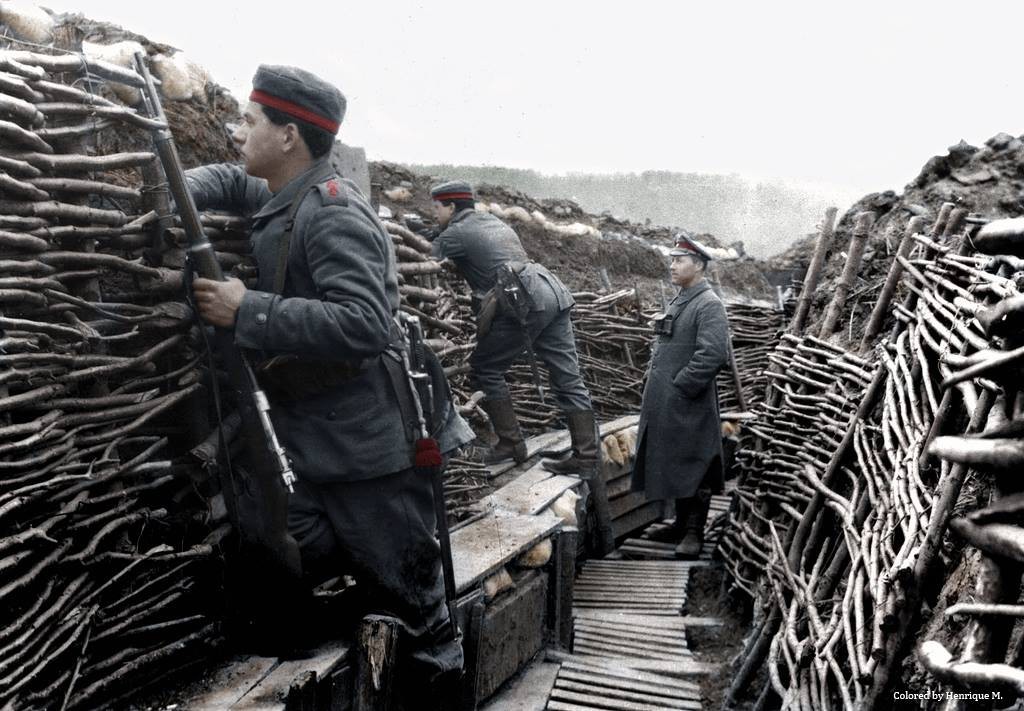 World War I in color [25 photos] - World War I, , The photo, , Longpost