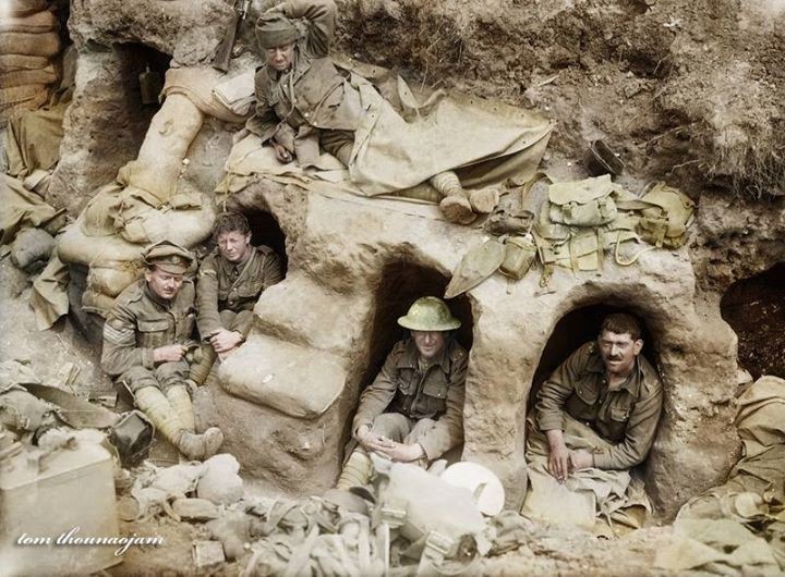 World War I in color [25 photos] - World War I, , The photo, , Longpost