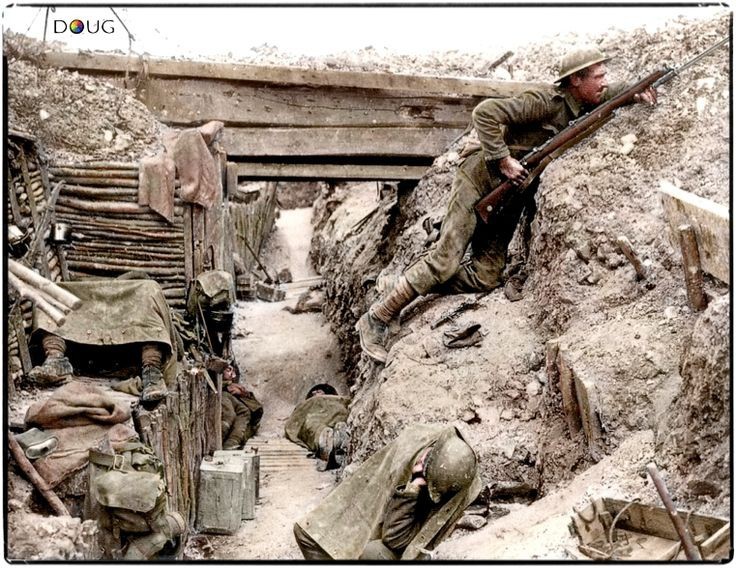 World War I in color [25 photos] - World War I, , The photo, , Longpost