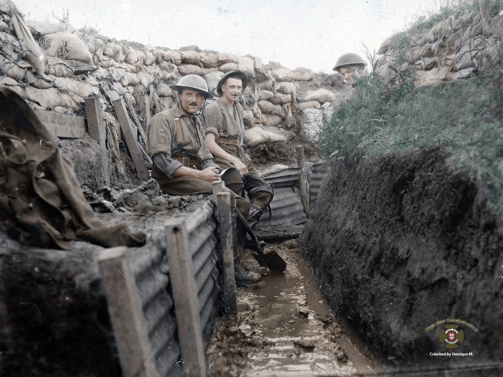 World War I in color [25 photos] - World War I, , The photo, , Longpost