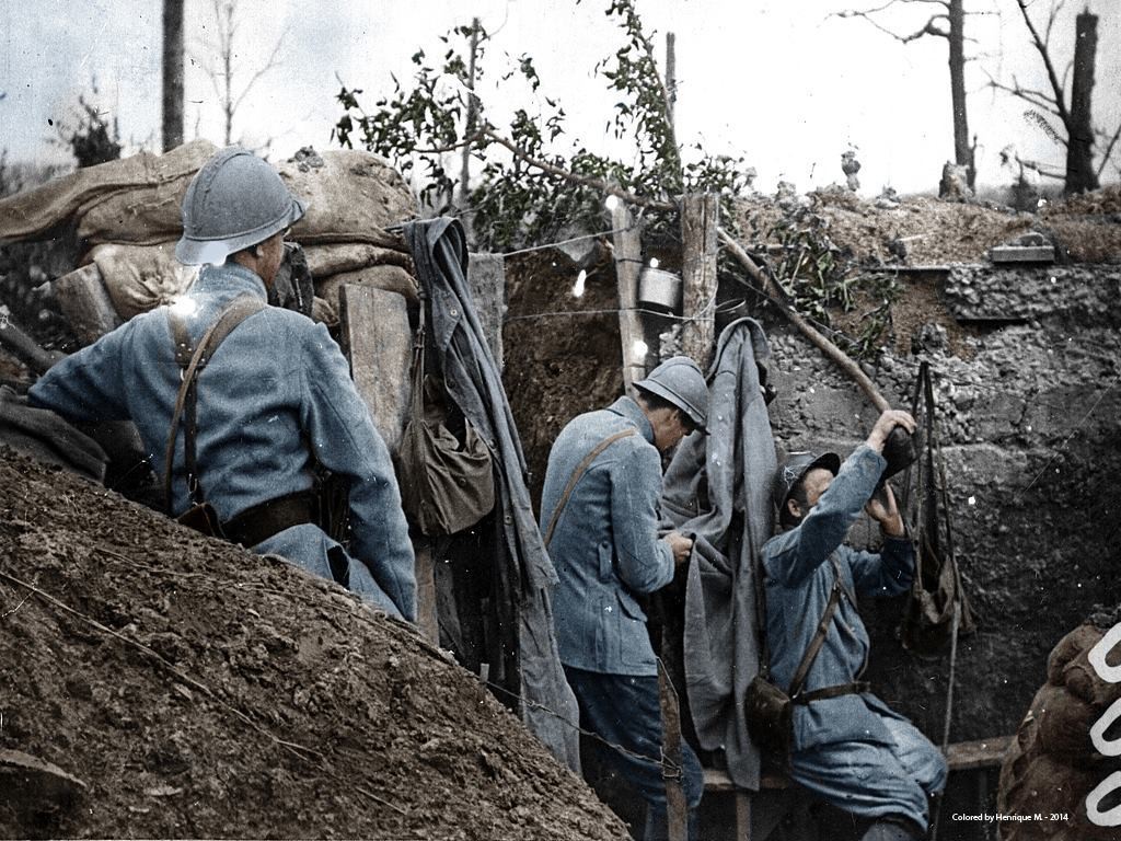 World War I in color [25 photos] - World War I, , The photo, , Longpost