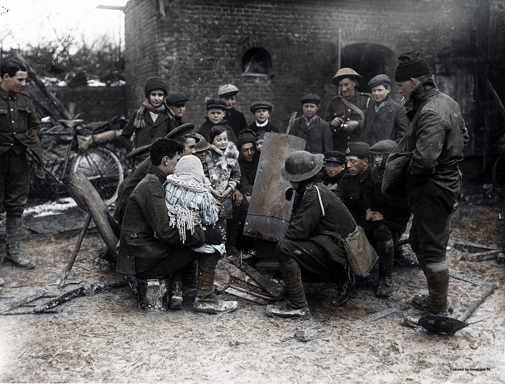 World War I in color [25 photos] - World War I, , The photo, , Longpost