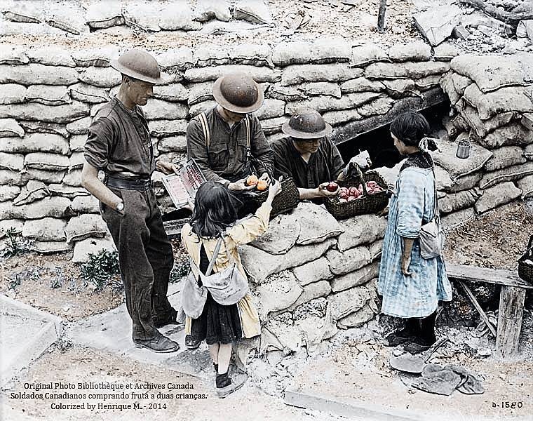 World War I in color [25 photos] - World War I, , The photo, , Longpost