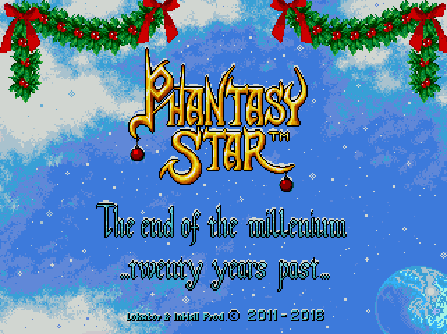 A new game set in the Phantasy Star universe is ready! - My, Retro, Pixel Art, Phantasy Star, Continuation, Fans, JRPG, Long-term construction, Video, Longpost