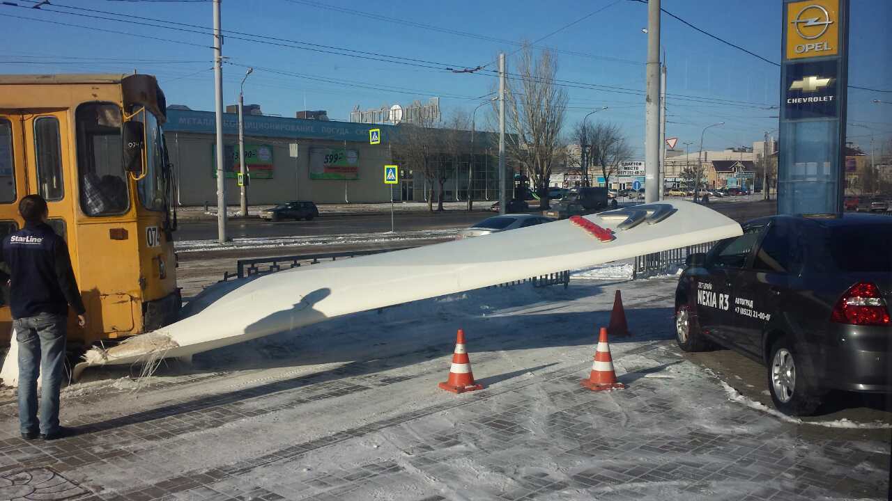 Why not? - Road accident, Astrakhan, Trolleybus, Longpost