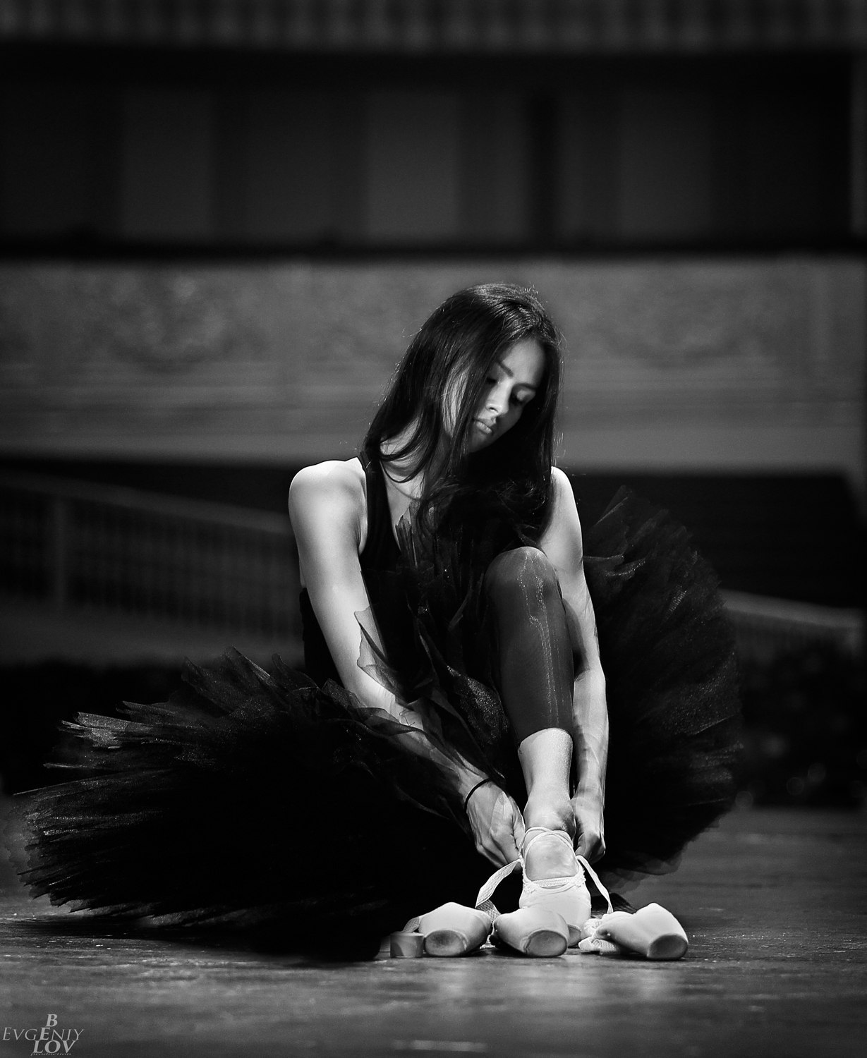 Ballet. Kristina Shapran, ballerina of the Mikhailovsky Theater - My, Ballet, Monochrome, Reportage, Longpost