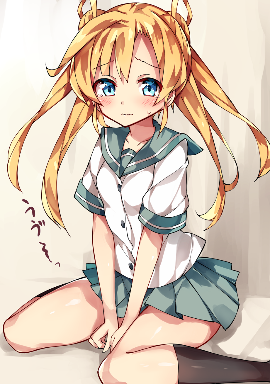 Abukuma - Anime, Anime art, Kantai collection, 